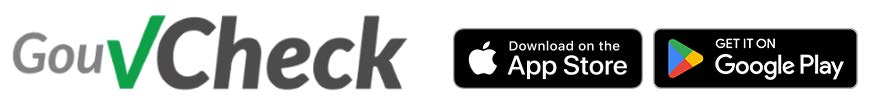 GouvCheck with App Store and Google Play availability